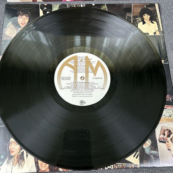 Peter Frampton I'm In You A&M SP 4704 Vintage 70s LP Record Clipped Edge Sealed - Picture 2 of 7